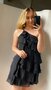 Nikki Ruffle Dress - Black