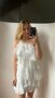 Nikki Ruffle Dress PRE-ORDER - White