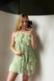 Nikki Ruffle Dress - Green